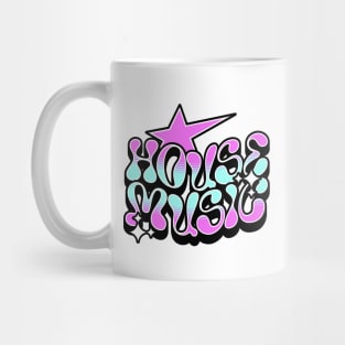 HOUSE MUSIC - Y2K STEEZ  (pink/blue) Mug